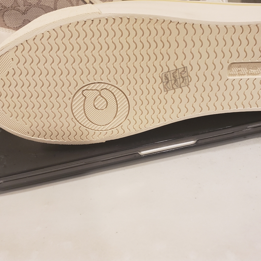 Coach Citysole Jacquard Logo High top Platform Sneakers - Picture 8 of 8